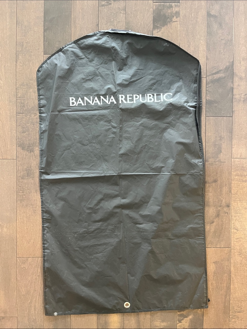 Banana Republic Black Travel Garment Bag with Logo